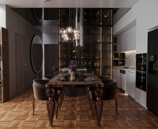 YEMEK ODASI - QUEEN YEMEK ODASI - İTALYA/ MİLANO  | Bassi Design