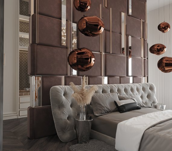 HIVILLAGE- YATAK ODASI- VİLLA PROJESİ- KARŞIYAKA/ İZMİR  | Bassi Design